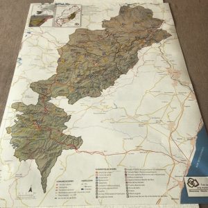 Mapa Matarranya Morella Terra Alta