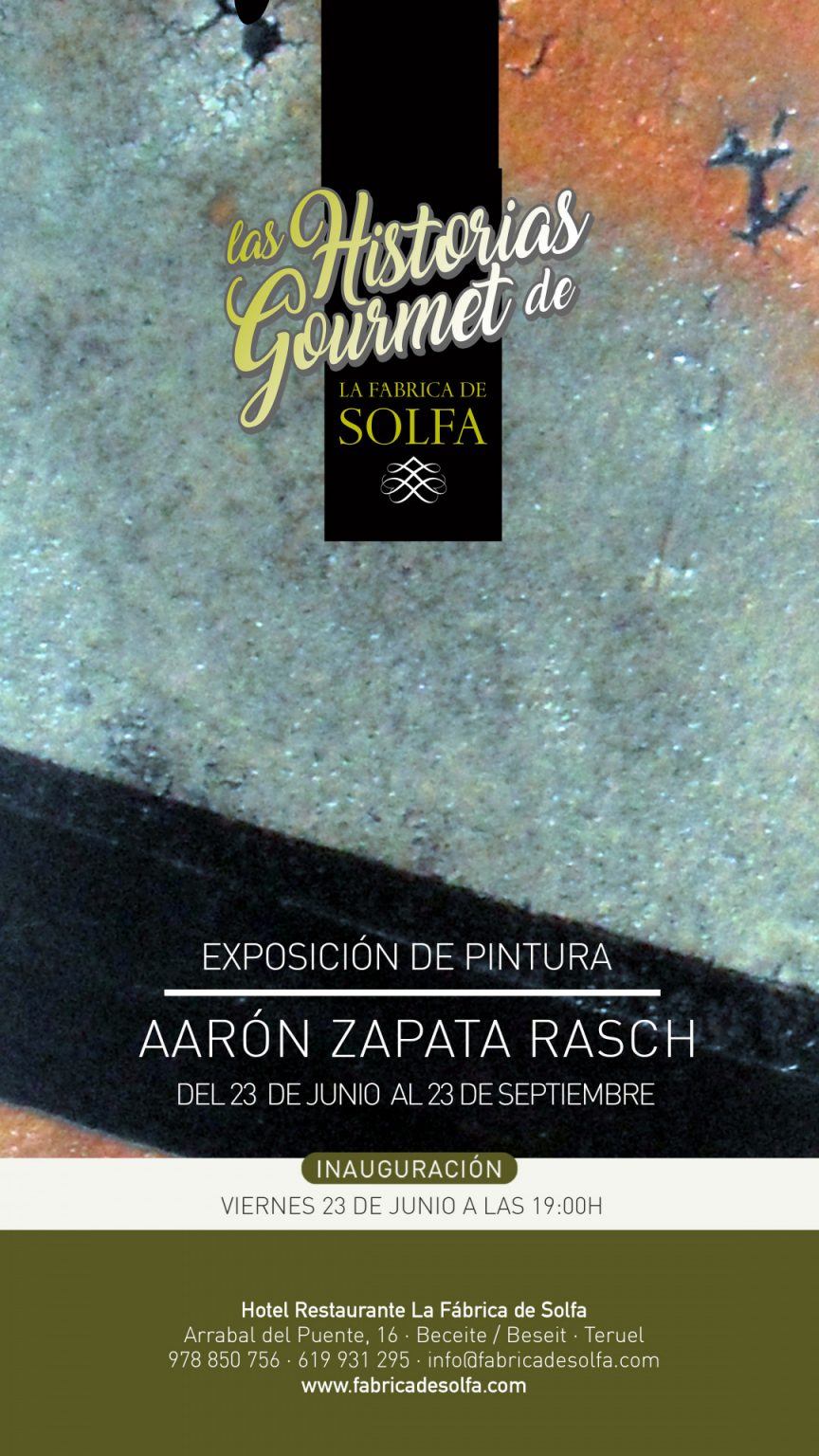 Exposición de Aarón Zapata La Fábrica de Solfa
